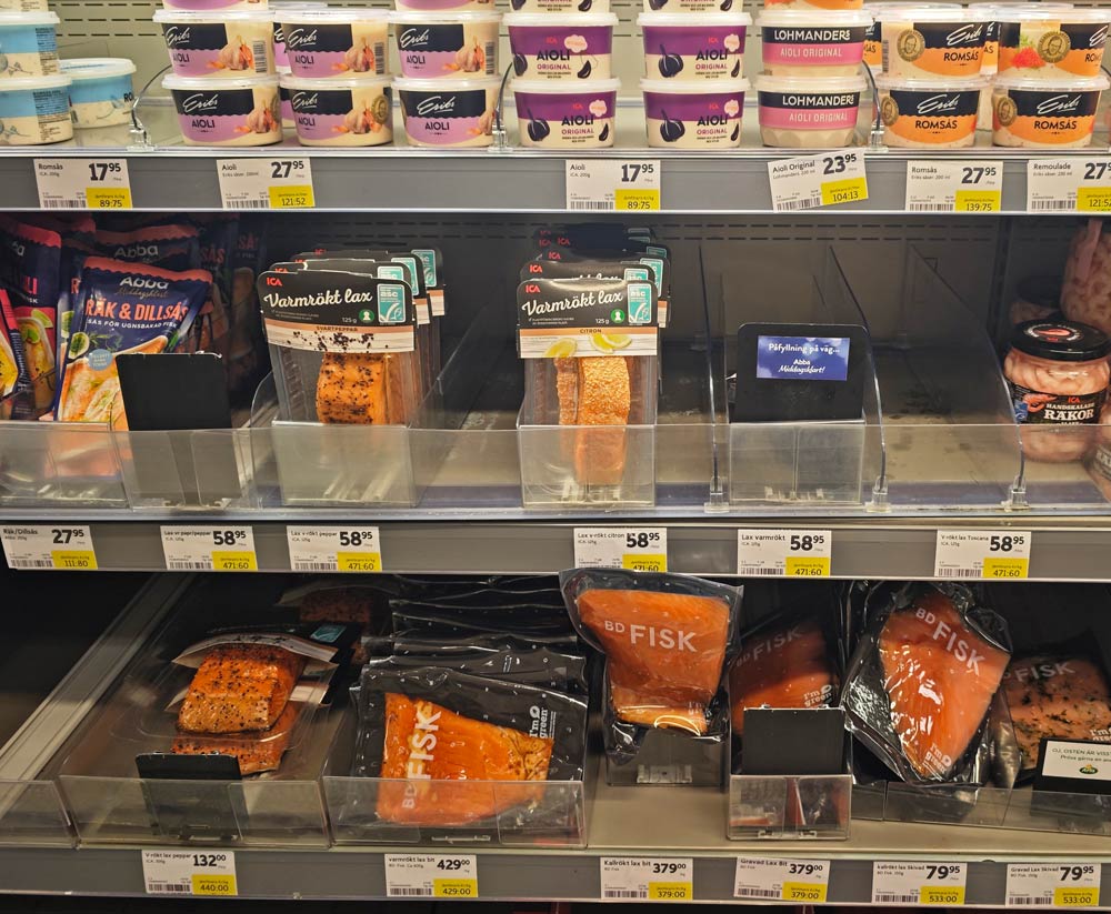 スモークサーモン