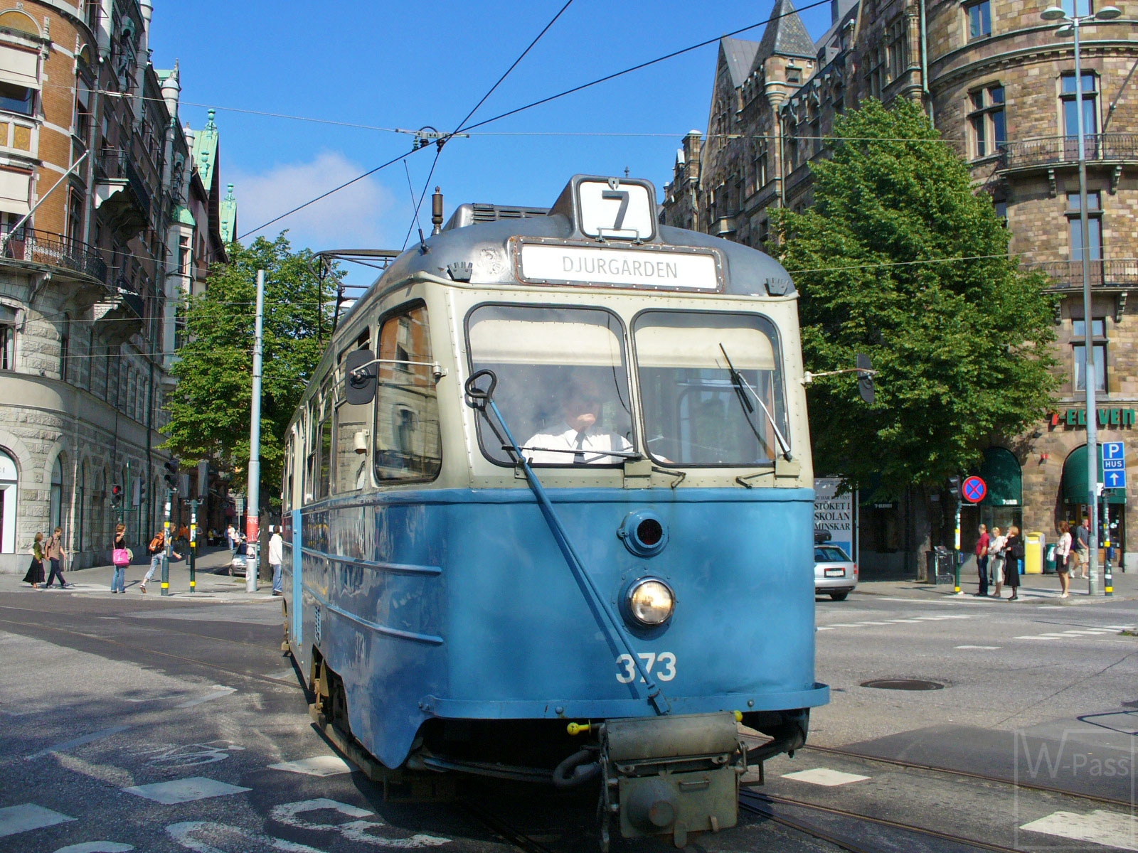 ストックホルムの路面電車 SS A24型 373